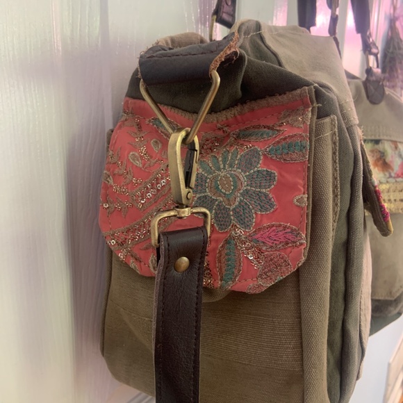 Canvas Shoulder Bag - Addiction From A Distant Time - Picture 2 of 10